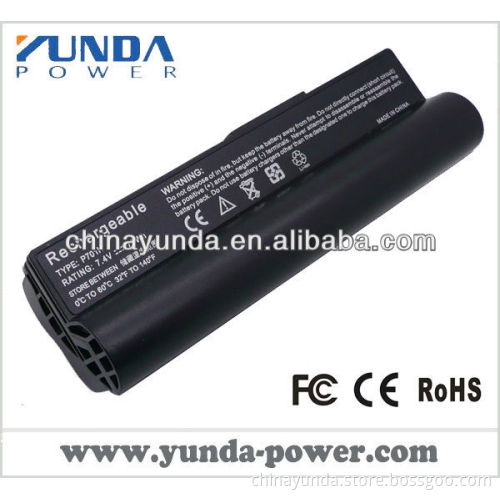 New high capacity laptop battery for Asus Eee PC 701C 801 900 700 2G --701H /7.4v 77wh